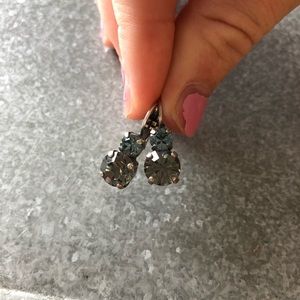 Mariana Swarovski Crystal Round Drop Earrings